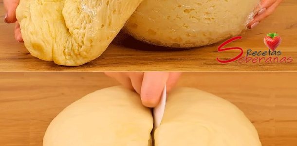 Masa de pan y pizza receta fácil espero les sirva y les guste… Ver más |  Quiero Receta Soberana